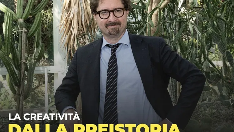 Immagine per 141 - La creatività dalla preistoria al futuro con Telmo Pievani