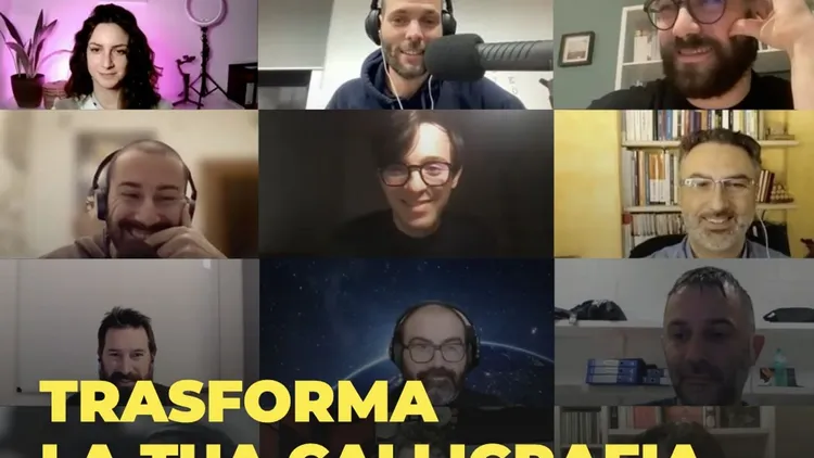 Immagine per 144 - Trasforma la tua calligrafia in un font (LINK LIVE)