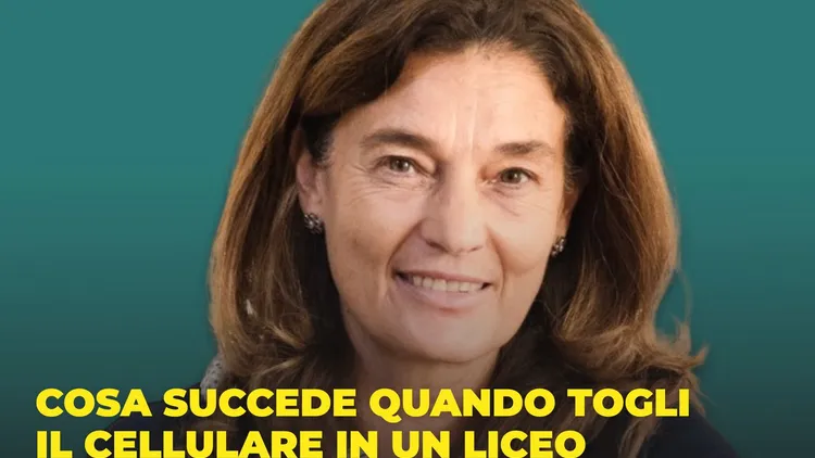 Immagine per 373 - Cosa succede quando togli il cellulare in un liceo? Con Elena Ugolini al Digital Detox Festival