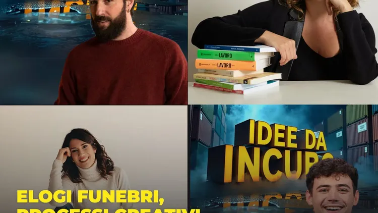Immagine per 359 - Elogi funebri, processi creativi, il lavoro ai tempi dell’AI (RECAP)